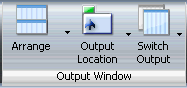 Output Window group