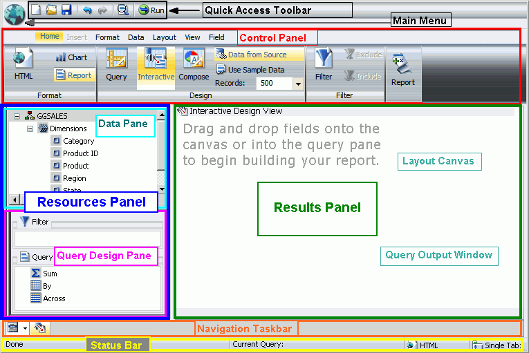 InfoAssist application window